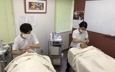 CIBTAC フェイシャルコース 模擬試験実施