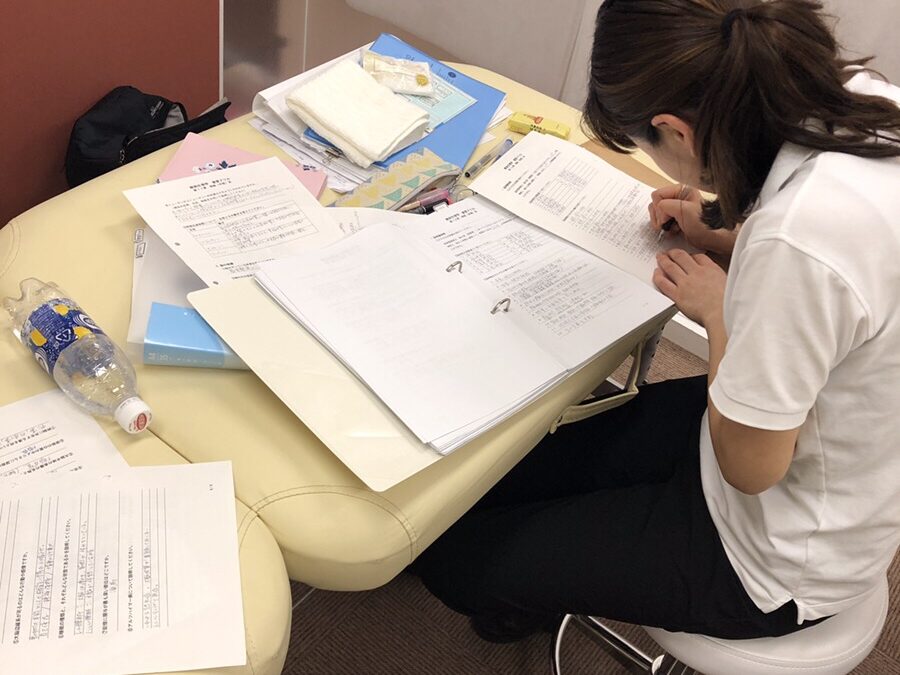 CIBTAC 試験前  フェイシャルクラス